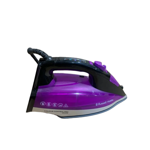 Russell Hobbs 22861 Color Control Ultra Steam Iron 2600W 0.38L Purple