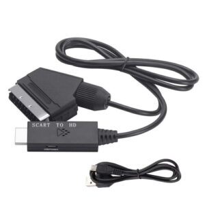 SCART to HDMI Converter Cable ¨C 1080p Plug & Play TV Adapter