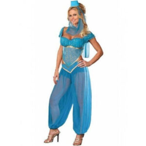 Sexy Princess Jasmine Belly Dancer 5-Piece Costume for Women