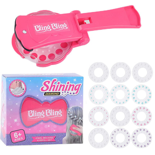 Hair Blinger Sparkle Stapler Shining Diamond Bling Bling Gems Machine