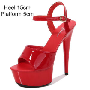 Women's 15 Thick Bottom High Heel Platform Shoes Sexy Pole Dance