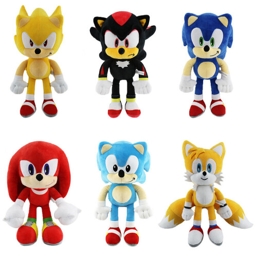 Sonic the Hedgehog Shadow Super Sonic Cute Plush Doll Toy - Kids Gifts