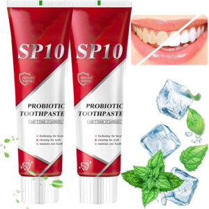 SP10 Probiotic Toothpaste - Ultra Whitening & Fresh Breath (2Pcs)