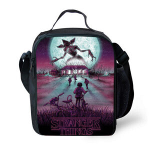 Stranger Thing Insulated Lunch Bag - Thermal Cooler for Kids & Adults