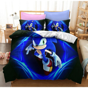 Sonic Bedding Kids Cartoon Duvet Cover - Style 14, Single Double