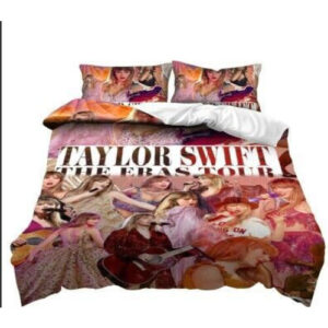 Celebrity Taylor Swift Bedding 3-Piece Set (Double 200x200cm) Fan Gift
