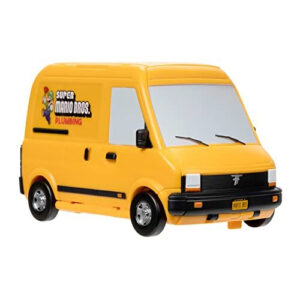 Super Mario Movie Van Playset Toy with 1.25" (3 cm) Mini Mario Figure