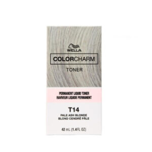 Wella Color Charm T14 Pale Ash Blonde Permanent Hair Liquid Toner