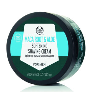 The Body Shop Maca Root & Aloe Softening Shaving Cream 200ml for Men
