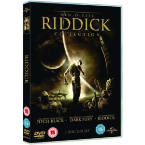 The Riddick 3 Movie Collection DVD - 3-Film Vin Diesel Sci-Fi Set
