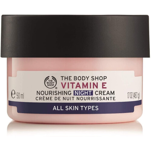 Vitamin E Nourishing Night Cream 50ml for All Skin Types & Men & Women