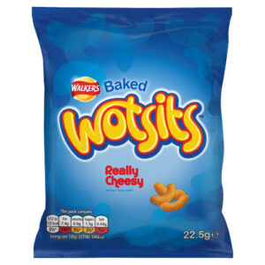 Walkers Wotsits Really Cheesy Snacks, 32-Pack 22.5g Party Pack